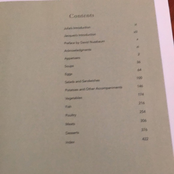 Jacques and Julia Cooking at Home 1st Editon - Picture 5 of 8